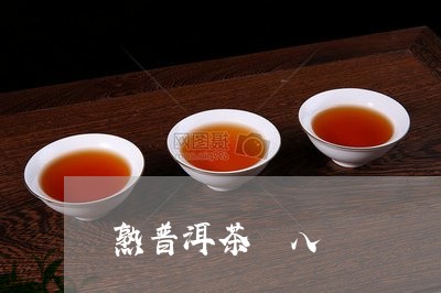 熟普洱茶 八/2023091303825